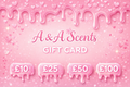 A & A scents gift card